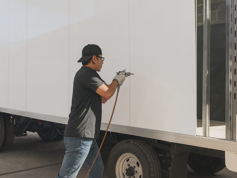 Panel & structural repair for fleet vehicles